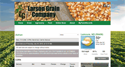Desktop Screenshot of larsongrain.com
